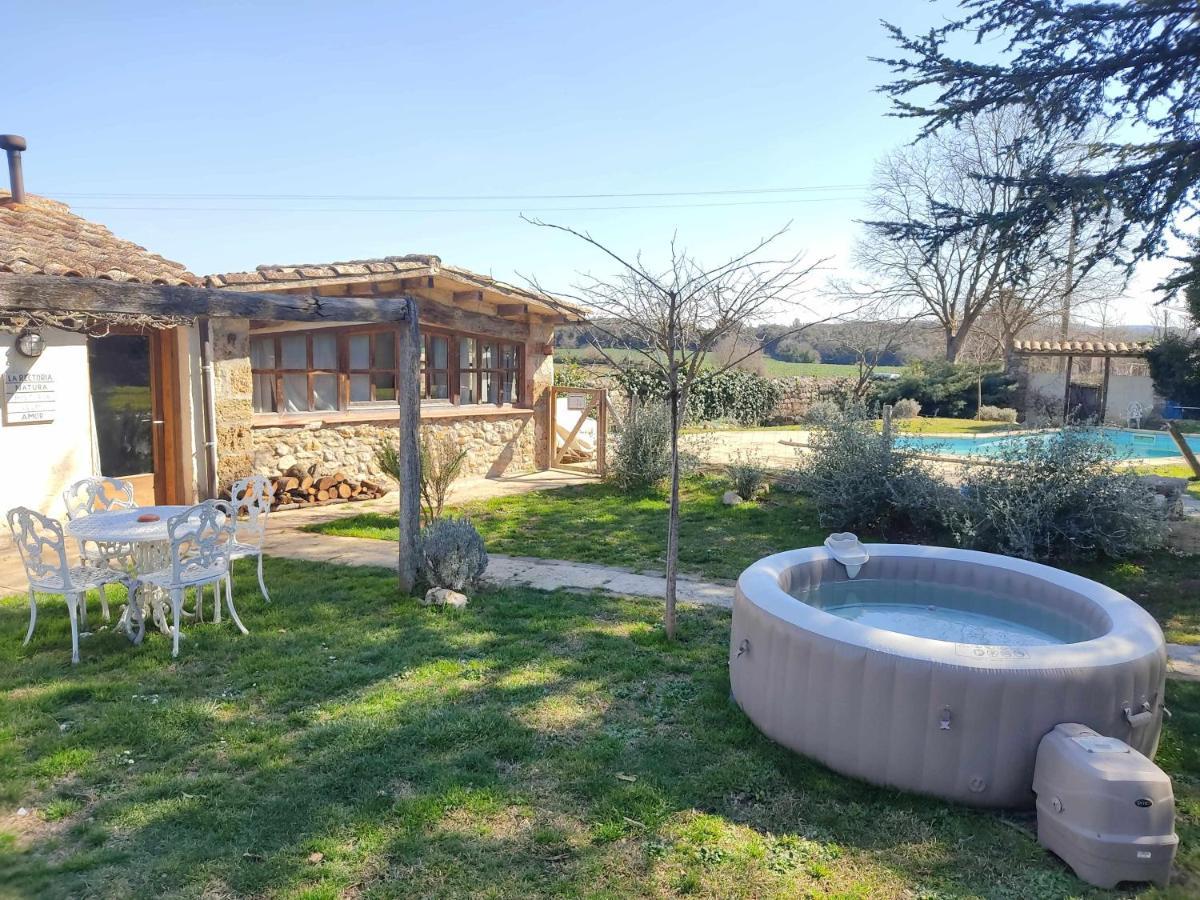Casita Con Jacuzzi Rectoria De Dosquers Villa Maia de Montcal ภายนอก รูปภาพ